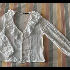 Zara Cotton blouse